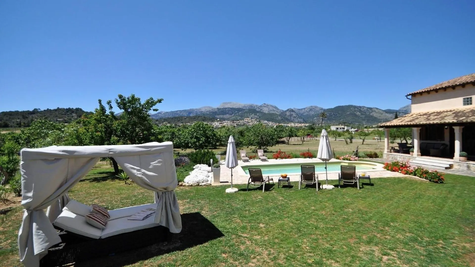 Ferienhaus Mit Privatpool Fuer 7 Personen Ca 340 Qm In Selva, Mallorca Binnenland Von Mallorca 0*, סלבה ספרד